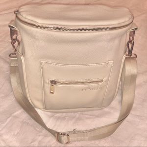 Fawn Mini Diaper Bag Purse Cream Retired